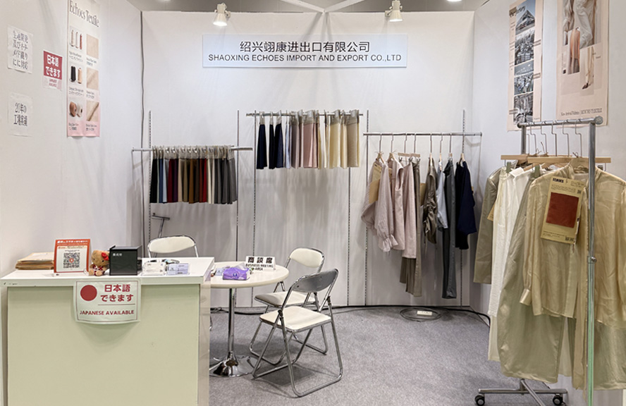 A Shaoxing Echoes Textile Co., Ltd. sikeresen zárta a FaW TOKYO 2026 kiállítást